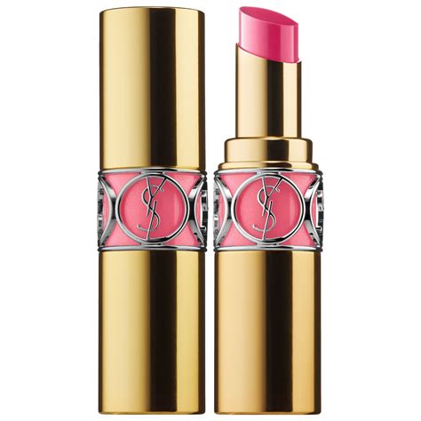 ysl rouge volupte shine effervescent fuchsia|YSL rouge oil in stick.